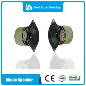 rentang pinuh supir mini spiker 2 inci pikeun kotak sora