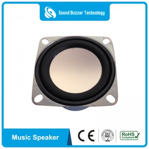 2 inch music speaker driver mini speaker 52mm 4ohm 3w loudspeaker