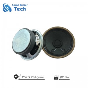 Controlador de altavoz armarium de la mejor calidad 57mm 8ohm 3w 2.5 ″ altavoz