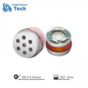 Лепшы мікра дынаміка CompoNet 6 мм для навушнікаў гучнагаварыцель