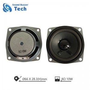 New Design 66MM 8ohm 10W Small round Speaker