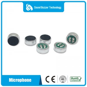 Vysoká citlivost kondenzátoru 9,7 * 4,5 mm mikrofon Jednotky