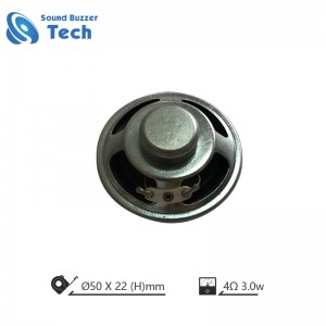 Factory best selling loudspeaker unit 50mm 4 ohm 5 watts mini speaker