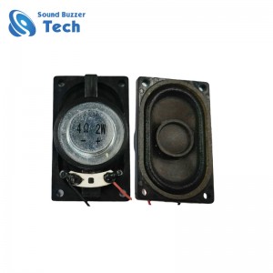 Clear sound mini speaker for advertising player 30x50mm flat audio speaker 8ohm 5w