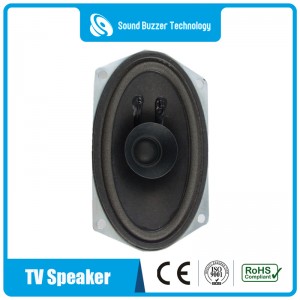 Голема моќ TV Speaker 3 "5 *" со хартија конус