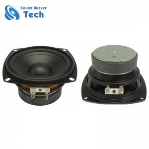 Loudspeaker frekuensi penuh dengan suara bass 4 inci 4 ohm speaker 20 watt