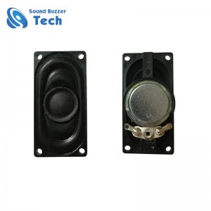 Good sound quality mini speaker mylar cone 40x20mm 4ohm 2w micro speaker
